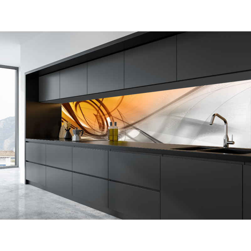 Panel Kuchenny - Wzór Abstrakcja No. 9