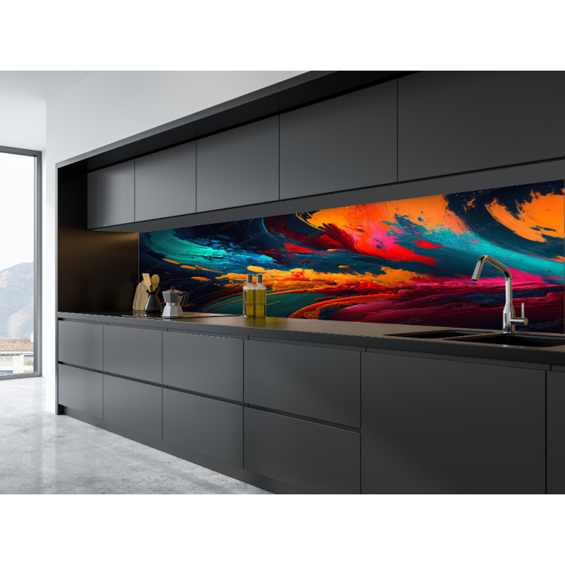 Panel Kuchenny - Wzór Abstrakcja No. 11 Panel Kuchenny - Wzór Abstrakcja No. 11