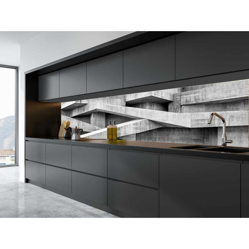 Panel Kuchenny - Wzór Beton no. 5