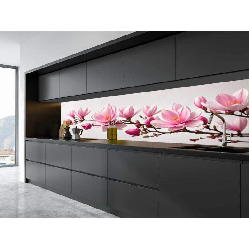 Panel Kuchenny - Wzór Kwiaty no. 11