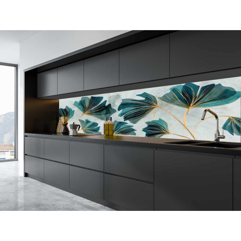 Panel Kuchenny - Wzór Kwiaty no. 12