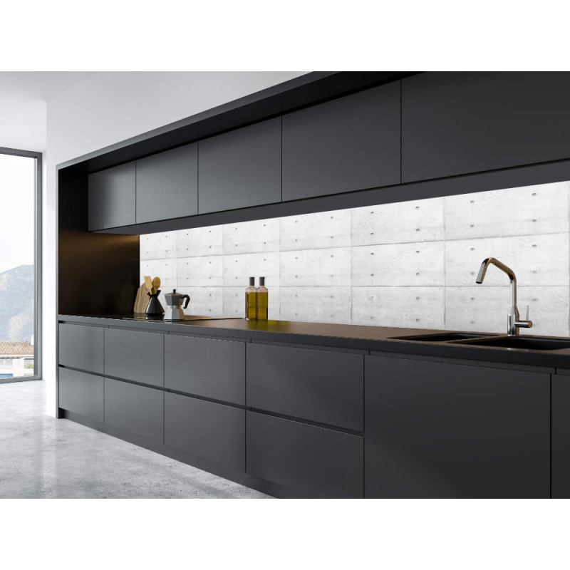 Panel Kuchenny - Wzór Beton no. 7