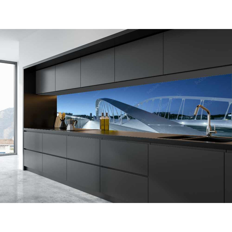 Panel Kuchenny - Wzór Architektura no. 12