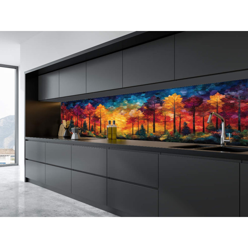 Panel Kuchenny - Wzór Natura no. 10