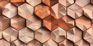 Panel kuchenny wzory  Hexagon