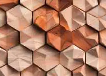 Panel kuchenny wzory  Hexagon