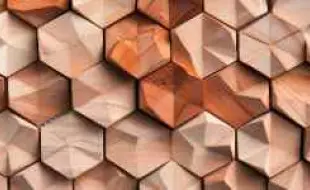Panel kuchenny wzory  Hexagon