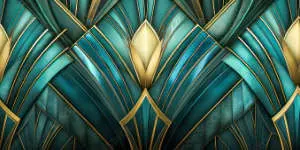 Panel kuchenny wzory Art Deco