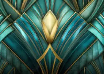 Panel kuchenny wzory Art Deco
