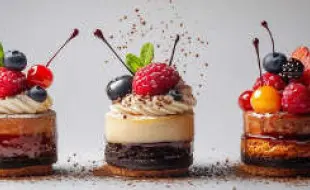 Panel kuchenny wzory Desery 