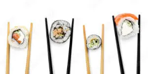 Panel kuchenny wzory Sushi 
