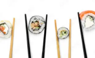Panel kuchenny wzory Sushi 